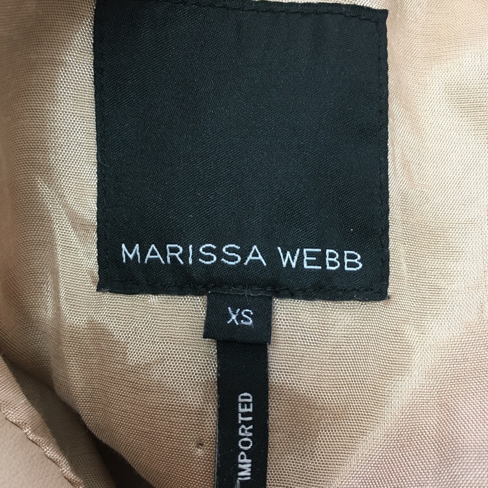 Marissa Webb Lamb Leather Shane Peplum Jacket - Picture 4 of 13
